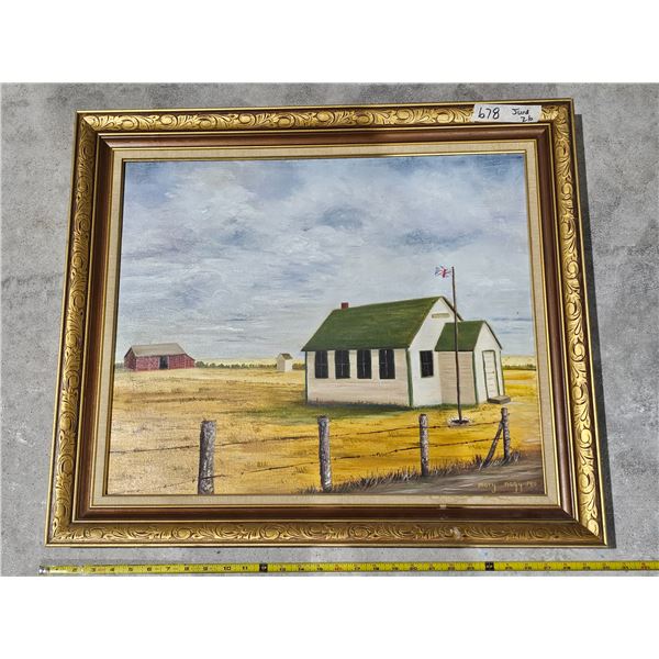 Painting by Mary Nagy, 1980