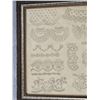 Image 2 : Antique 1869 Godey's Presentation Sheet Framed Embroidery Patterns