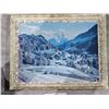 Image 4 : Pair Vintage Mid Century Bavarian Alps Landscape Prints