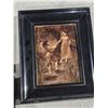Image 4 : Vintage Mixed Art Lot - Saskatchewan Cowboy, Landscape, Victorian Print, Old Portrait