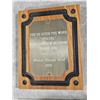Image 6 : Wall Plaques, Vintage "Charlotte" Framed Print, etc.