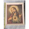 Image 2 : Vintage Ukrainian Orthodox Icon Print Lot - Infant of Prague, St Nicholas, Sacred Heart