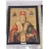 Image 4 : Vintage Ukrainian Orthodox Icon Print Lot - Infant of Prague, St Nicholas, Sacred Heart