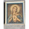 Image 2 : Antique/Vintage Madonna & Child Icon Print & Sacred Heart of Mary