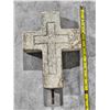 Image 5 : Antique Catholic Print Lot (Sacred Heart Jesus & Mary, Crucifixion, etc.), Cemetery Cross