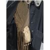 Image 2 : Vintage Black Wool Winter Ladies Overcoat, 50” Length