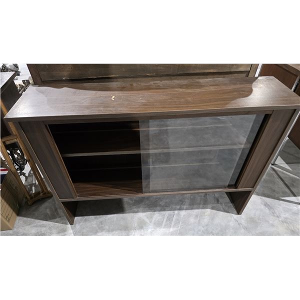 Glass Door Hutch – 48”x 12”x 32”H
