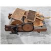 Image 2 : Antique Wood Drum wool Carder & Hand Cards/Combs