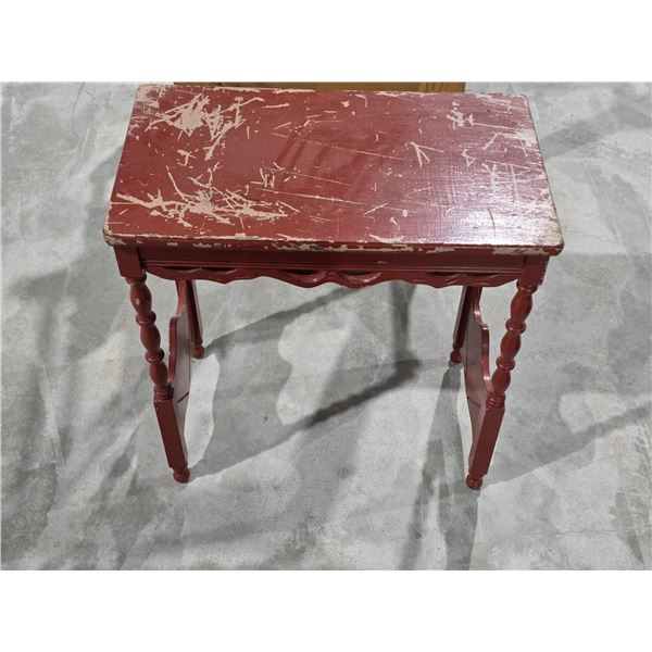 Antique Wooden Table – 24”x14”x 25”H