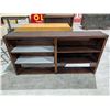 Image 1 : Wood 3 Tier 6 Space Storage Shelf 61x30x10
