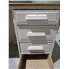 Image 3 : Vintage Wood Work Desk w/ Drawers 42x26x30