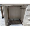 Image 4 : Vintage Wood Work Desk w/ Drawers 42x26x30