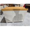 Image 6 : Vintage Wood Work Desk w/ Drawers 42x26x30