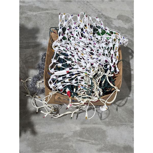 Box of Christmas Lights