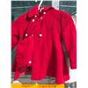 Image 4 : Vintage Clothing items – Child’s Red Wool Coat, Embroidered Shirts
