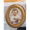 Image 2 : (3) Assorted Vintage Framed Art Prints - Religious, Child Portraits