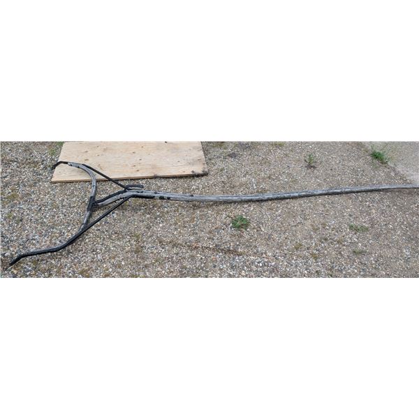 Antique Wooden Buggy Shaft