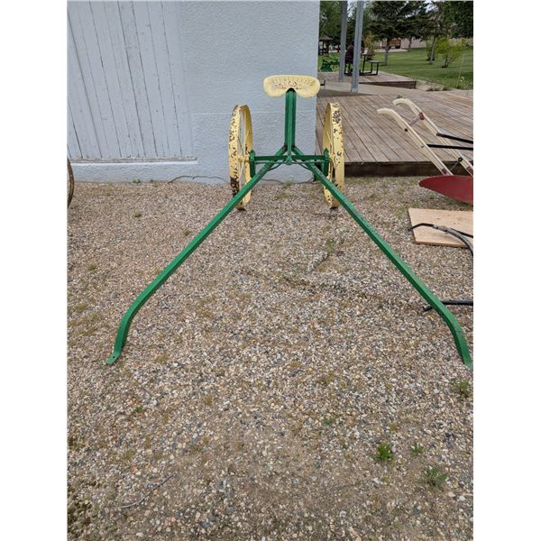Antique 2 Row Horse Drawn Corn Planter