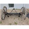 Image 1 : Antique Wood Wagon Wheels - garden décor