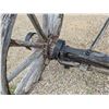 Image 3 : Antique Wood Wagon Wheels - garden décor