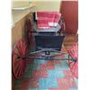 Image 4 : Horse Drawn Buggy w/ Quilt 8ft (wheel damage) - * SEE DESCRIPTION *