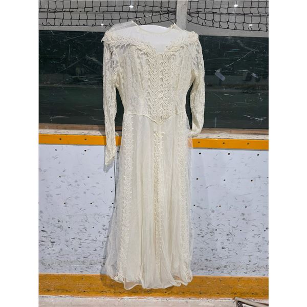 vintage bridal dress