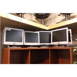 8 Lcd Flat Panel Monitors