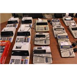 3 T.I. Desktop Calculators