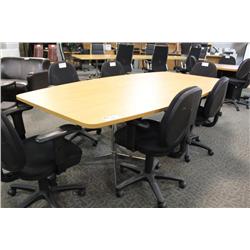 Maple 8' Boardroom Table
