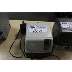 Amano Pix-10 Digital Display Time Clock