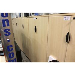 Maple High 2 Door Locking Storage Cabinet