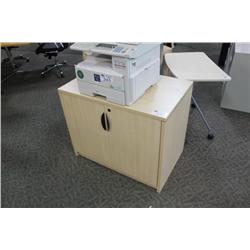 Maple Low Locking 2 Door Storage Cabinet