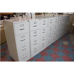 Grey 4 Drw. Legal File Cabinet