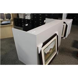 Grey Gallery Reception Desk