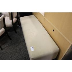 Tan 6Ft Chaisse Bench