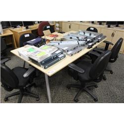 Maple 7Ft Boardroom Table