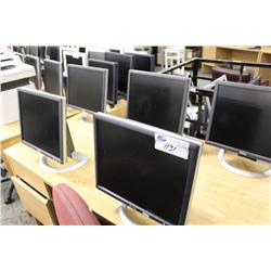 19 Dell 17" Flat Panel Monitors