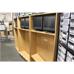 Oak 6Ft Tall Bookshelf