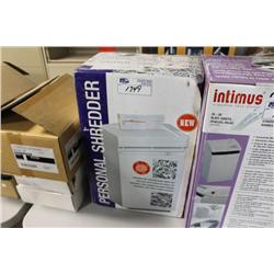 Personal Paper Shredder