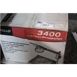 Apollo 3400 Overhead Projector
