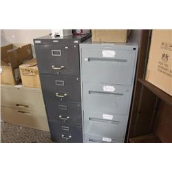 Bookshelf & 2 File Cabinets