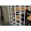 Image 1 : 3 White Plastic Storage Racks