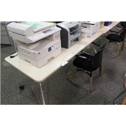 6Ft Folding Nesting Mobile Table