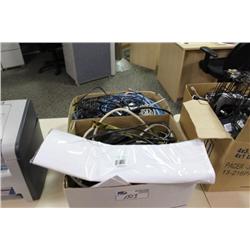 2 Bins Of Office/Computer Supplies