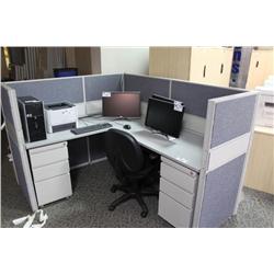 Global Boulevard 14 Person Modular Workstation