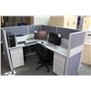 Image 1 : Global Boulevard 14 Person Modular Workstation