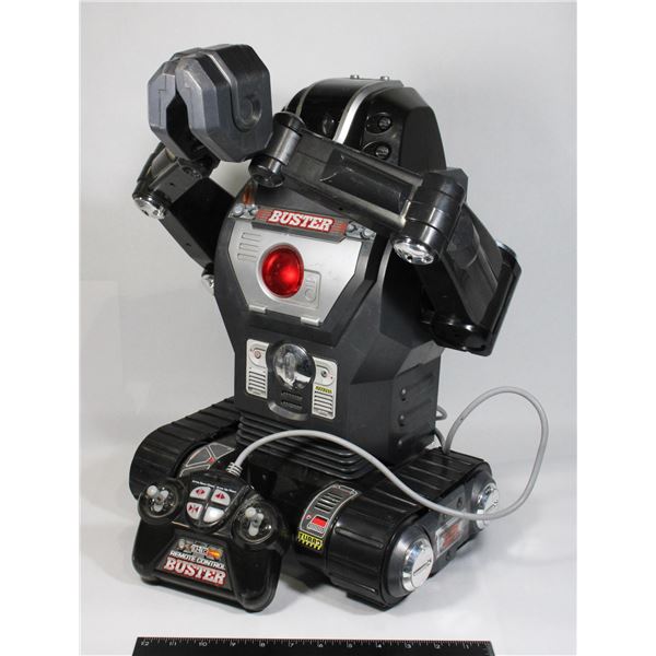 VINTAGE EZ TEC SCIENTIFIC TOYS BUSTER THE ROBOT TO