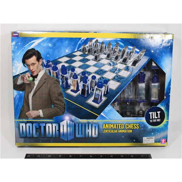 NEW DOCTOR WHO ANIMATED CHESS