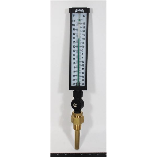 WINTERS ADJUSTABLE 9" DUAL DISPLAY THERMOMETER
