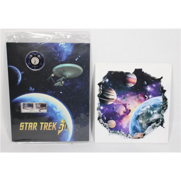 2016 CANADA 25-CENT STAR TREK ENTERPRISE
